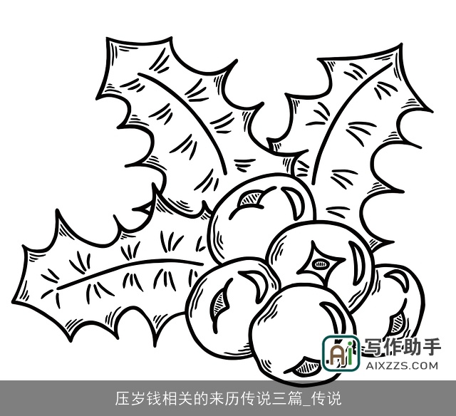 压岁钱相关的来历传说三篇_传说 压岁钱相关的来历传说三篇_传说