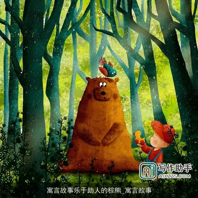 寓言故事乐于助人的棕熊_寓言故事 寓言故事乐于助人的棕熊_寓言故事