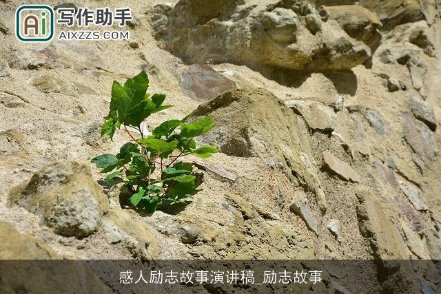 感人励志故事演讲稿_励志故事 感人励志故事演讲稿_励志故事