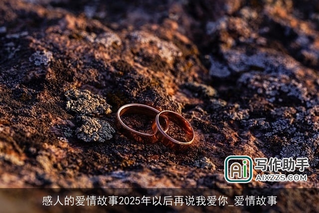 感人的爱情故事2025年以后再说我爱你_爱情故事 感人的爱情故事2025年以后再说我爱你_爱情故事