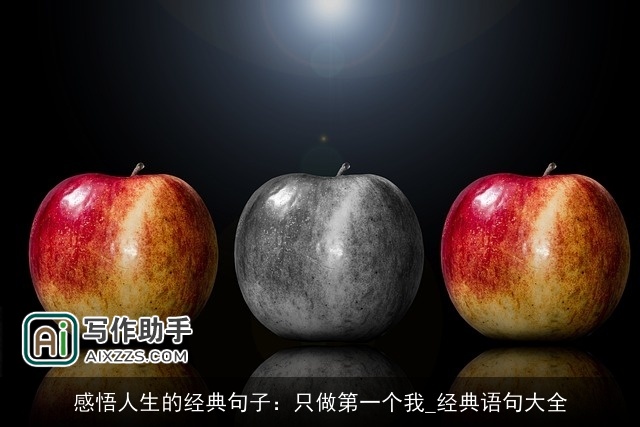 感悟人生的经典句子:只做第一个我_经典语句大全 感悟人生的经典句子:只做第一个我_经典语句大全