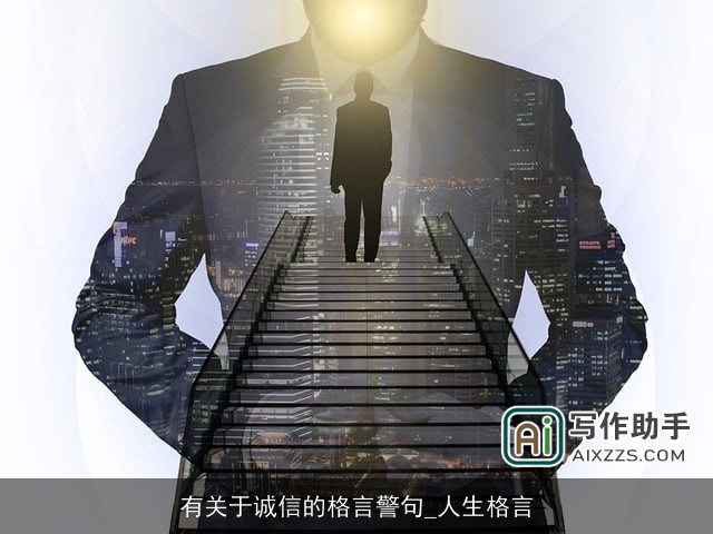 有关于诚信的格言警句_人生格言 有关于诚信的格言警句_人生格言