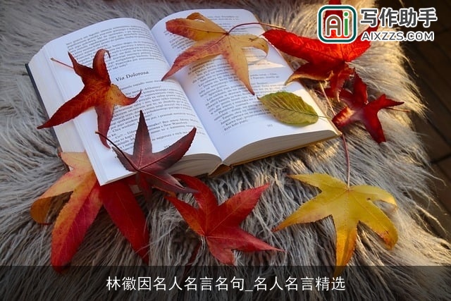 林徽因名人名言名句_名人名言精选 林徽因名人名言名句_名人名言精选