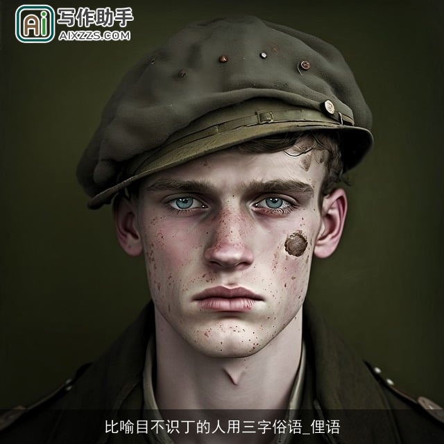 比喻目不识丁的人用三字俗语_俚语 比喻目不识丁的人用三字俗语_俚语