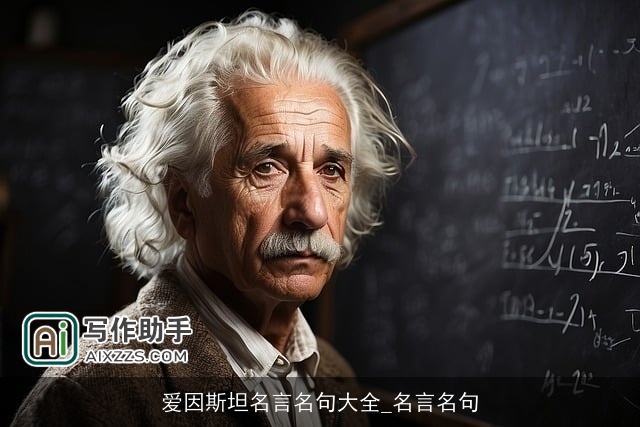 爱因斯坦名言名句大全_名言名句 爱因斯坦名言名句大全_名言名句