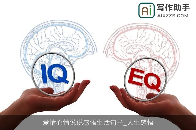 爱情心情说说感悟生活句子_人生感悟 爱情心情说说感悟生活句子_人生感悟