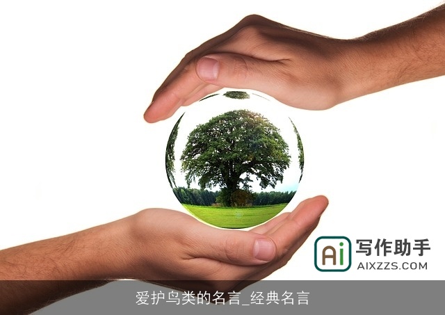 爱护鸟类的名言_经典名言 爱护鸟类的名言_经典名言