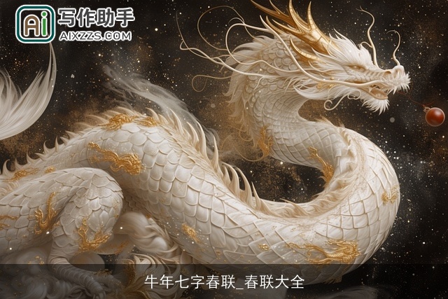 牛年七字春联_春联大全 牛年七字春联_春联大全