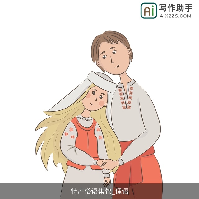 特产俗语集锦_俚语 特产俗语集锦_俚语