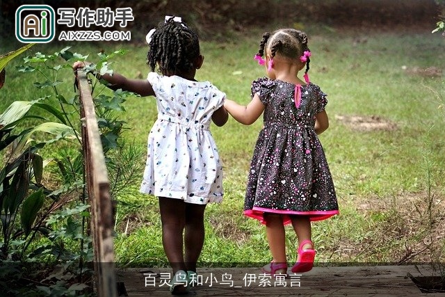 百灵鸟和小鸟_伊索寓言 百灵鸟和小鸟_伊索寓言