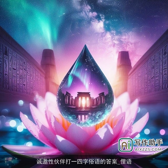 诚邀性伙伴打一四字俗语的答案_俚语 诚邀性伙伴打一四字俗语的答案_俚语