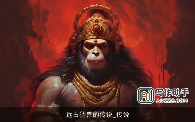 远古猛兽的传说_传说 远古猛兽的传说_传说