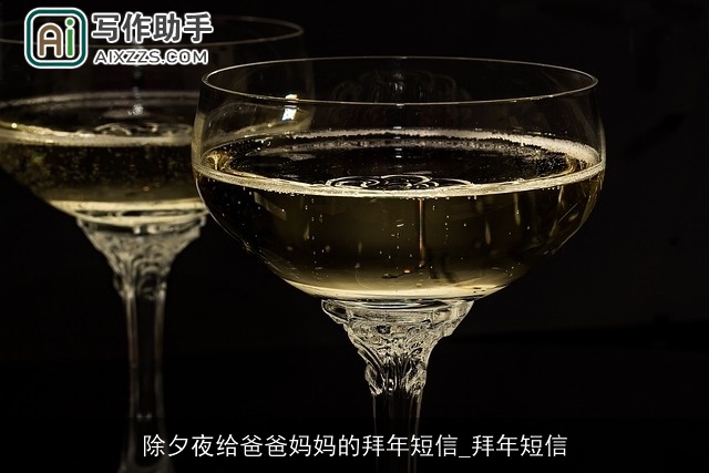 除夕夜给爸爸妈妈的拜年短信_拜年短信 除夕夜给爸爸妈妈的拜年短信_拜年短信