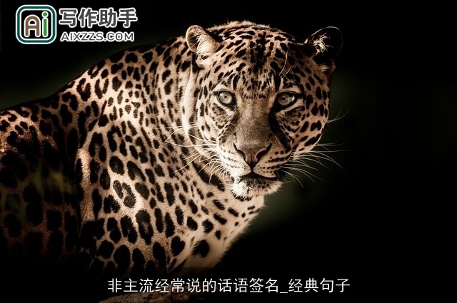 非主流经常说的话语签名_经典句子 非主流经常说的话语签名_经典句子