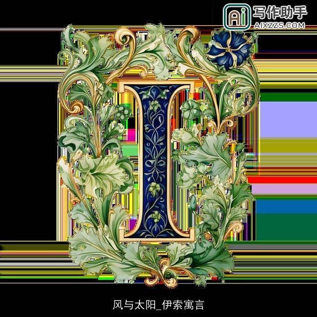 风与太阳_伊索寓言 风与太阳_伊索寓言