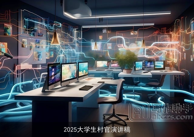 2025大学生村官演讲稿 2025大学生村官演讲稿