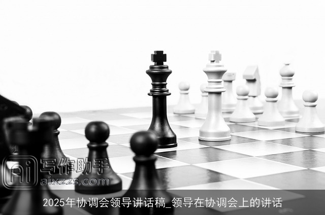 2025年协调会领导讲话稿_领导在协调会上的讲话 2025年协调会领导讲话稿_领导在协调会上的讲话