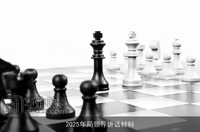 2025年局领导讲话材料 2025年局领导讲话材料
