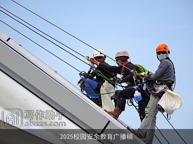 2025校园安全教育广播稿 2025校园安全教育广播稿