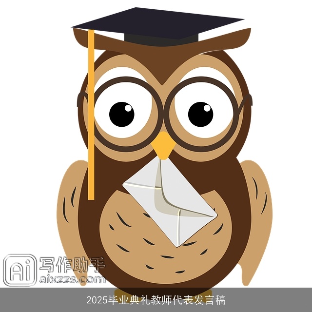 2025毕业典礼教师代表发言稿 2025毕业典礼教师代表发言稿