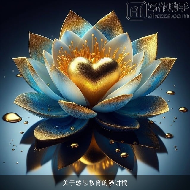 关于感恩教育的演讲稿 关于感恩教育的演讲稿