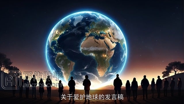 关于爱护地球的发言稿 关于爱护地球的发言稿