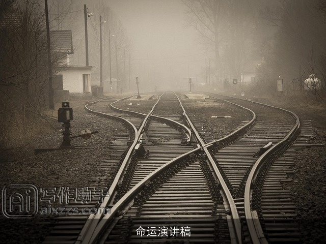 命运演讲稿 命运演讲稿