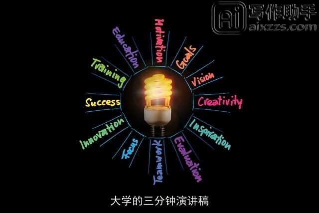 大学的三分钟演讲稿 大学的三分钟演讲稿