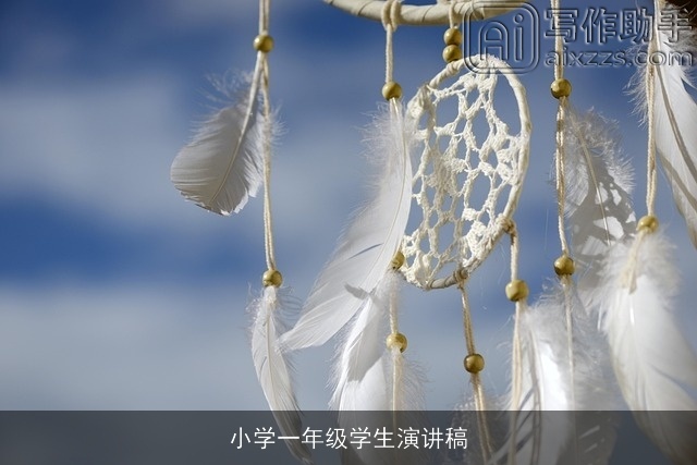 小学一年级学生演讲稿 小学一年级学生演讲稿