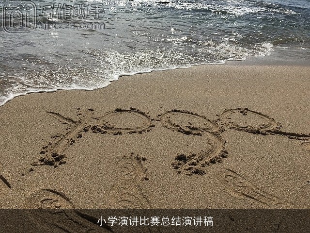 小学演讲比赛总结演讲稿 小学演讲比赛总结演讲稿