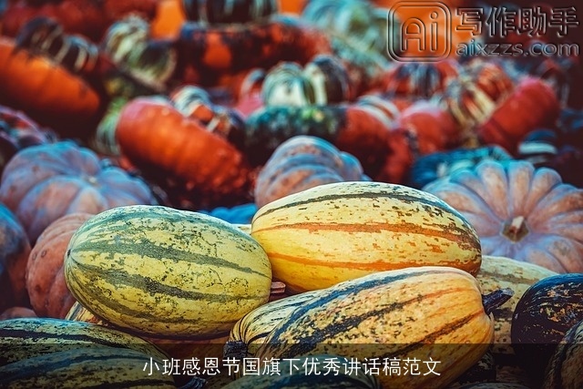 小班感恩节国旗下优秀讲话稿范文 小班感恩节国旗下优秀讲话稿范文