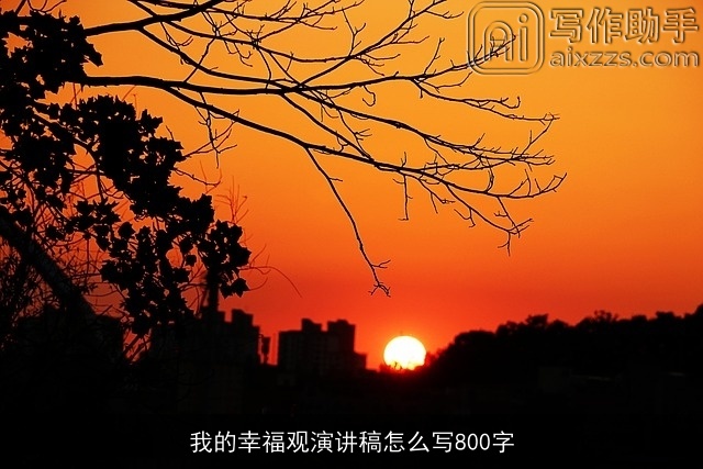 我的幸福观演讲稿怎么写800字 我的幸福观演讲稿怎么写800字