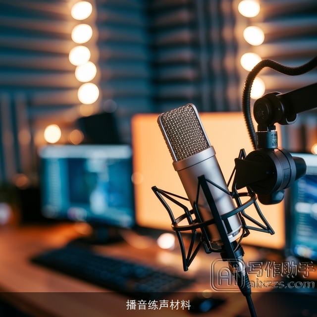 播音练声材料 播音练声材料