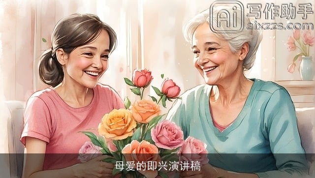 母爱的即兴演讲稿 母爱的即兴演讲稿