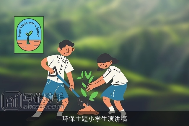 环保主题小学生演讲稿 环保主题小学生演讲稿