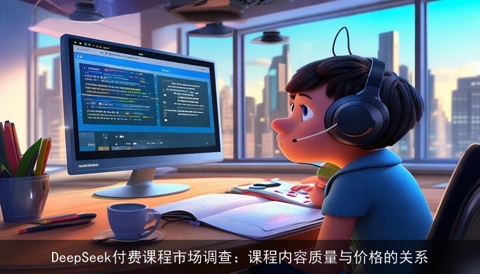 DeepSeek付费课程市场调查:课程内容质量与价格的关系 DeepSeek付费课程市场调查:课程内容质量与价格的关系