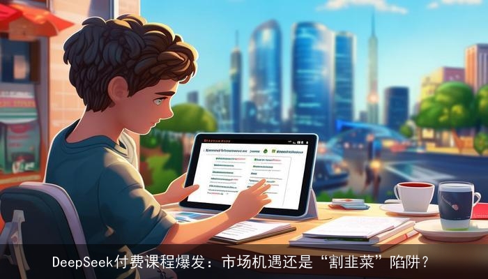 DeepSeek付费课程爆发:市场机遇还是“割韭菜”陷阱? DeepSeek付费课程爆发:市场机遇还是“割韭菜”陷阱?