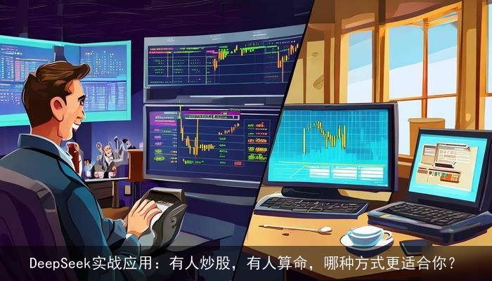 DeepSeek实战应用:有人炒股,有人××,哪种方式更适合你? DeepSeek实战应用:有人炒股,有人××,哪种方式更适合你?