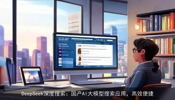 DeepSeek深度搜索:国产AI大模型搜索应用,高效便捷 DeepSeek深度搜索:国产AI大模型搜索应用,高效便捷