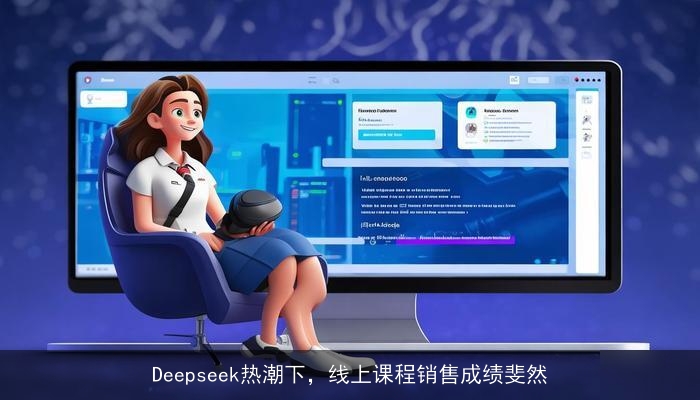 Deepseek热潮下,线上课程销售成绩斐然 Deepseek热潮下,线上课程销售成绩斐然