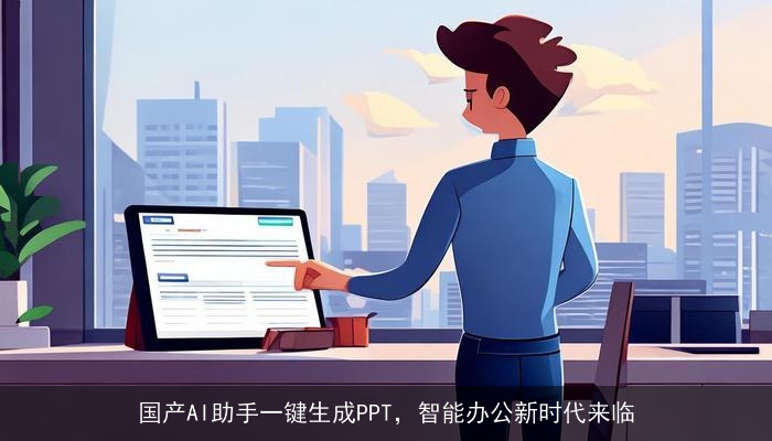 国产AI助手一键生成PPT,智能办公新时代来临 国产AI助手一键生成PPT,智能办公新时代来临
