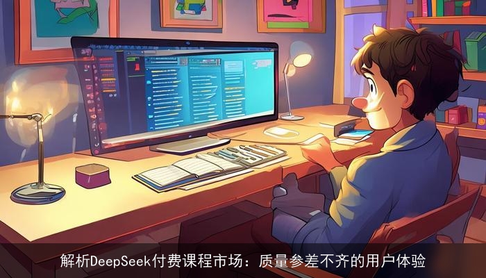 解析DeepSeek付费课程市场:质量参差不齐的用户体验 解析DeepSeek付费课程市场:质量参差不齐的用户体验