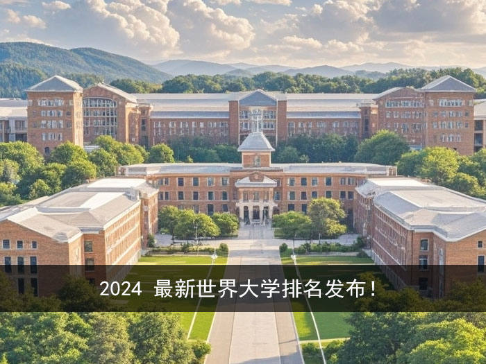 2024 最新世界大学排名发布！