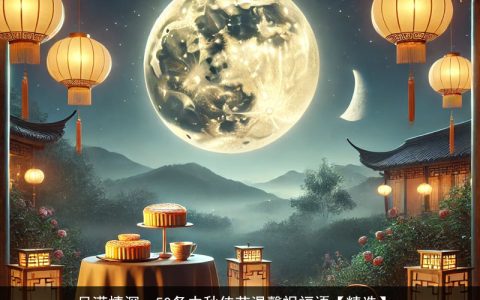 月满情深：50条中秋佳节温馨祝福语【精选】