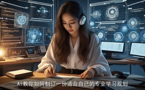 AI教你如何制订一份适合自己的专业学习规划