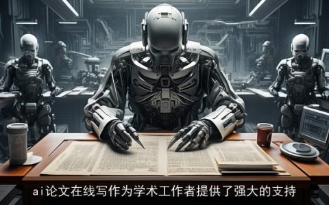 ai论文在线写作为学术工作者提供了强大的支持