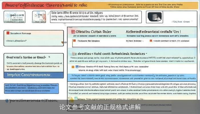 论文参考文献的正规格式讲解