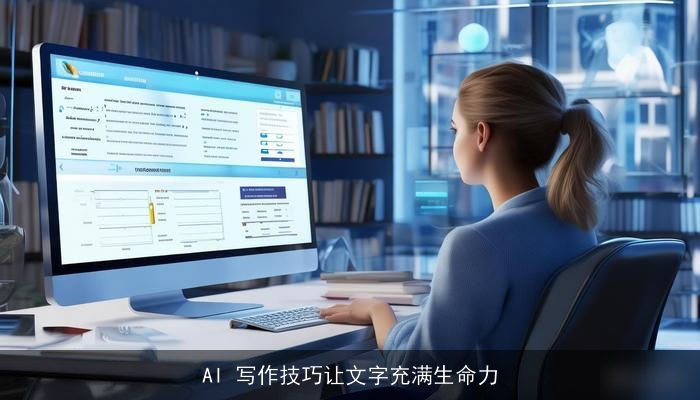 AI 写作技巧让文字充满生命力