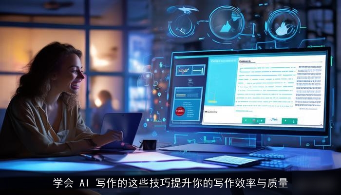 学会 AI 写作的这些技巧提升你的写作效率与质量