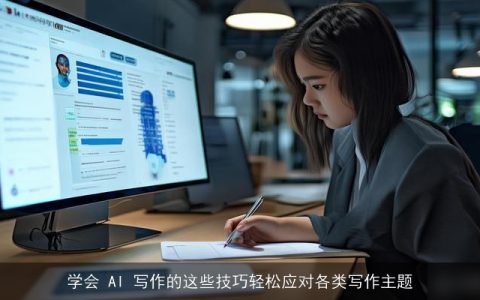 学会 AI 写作的这些技巧轻松应对各类写作主题